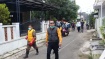 Bersama Anggota DPRD Kab Bandung melakukan Penyemprotan Disinfectan blok VII kelurahan Kencana