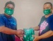 Pembagian 1200 Masker Pemuda NU Gorontalo