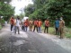 Ormas PP di Sawahlunto Bantu Pemerintah Cegah Corona, Disinfeksi Jalan Desa